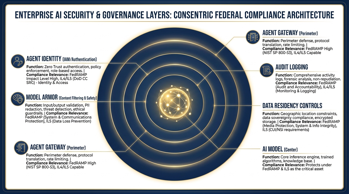 Security and governance layers for enterprise AI on Vertex