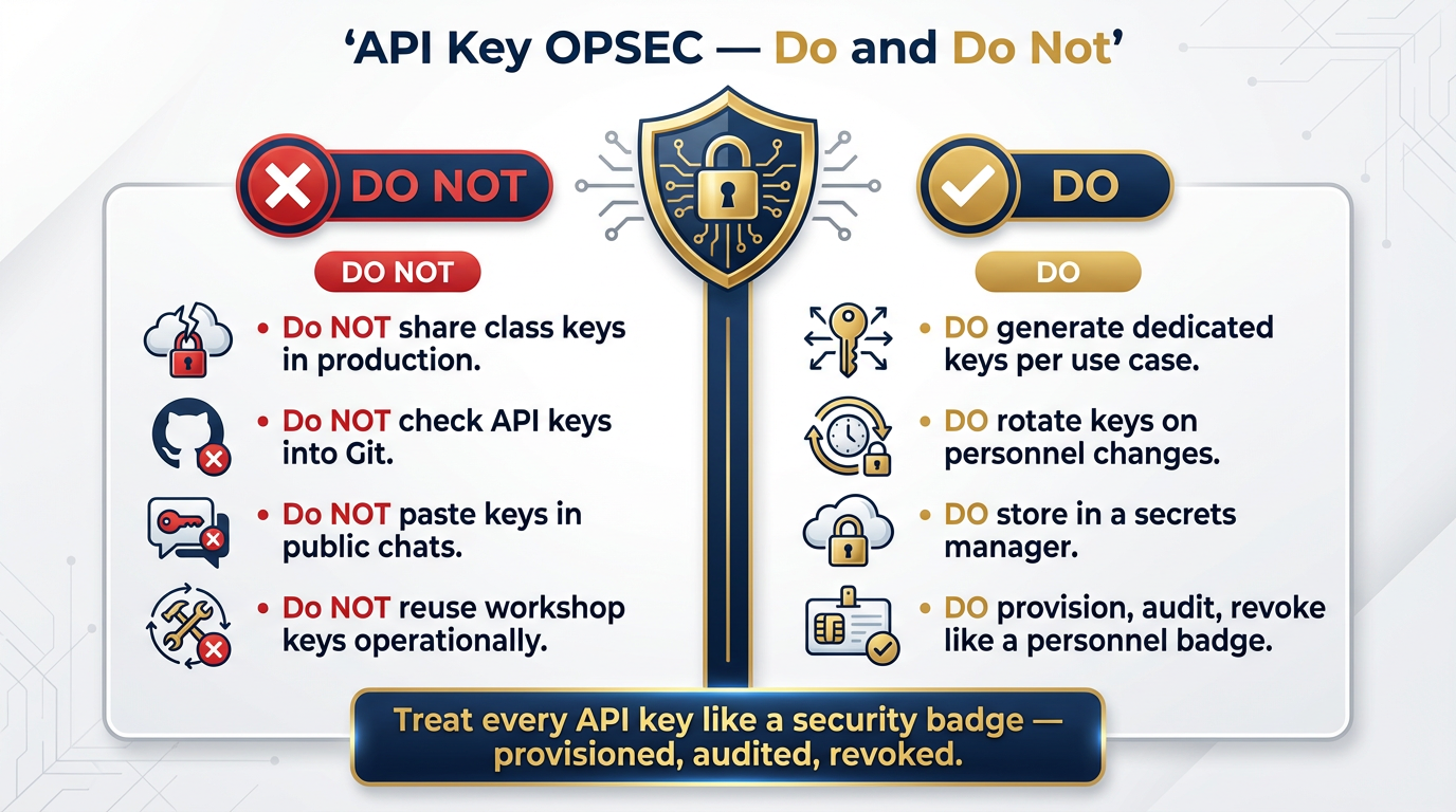 API key security rules diagram