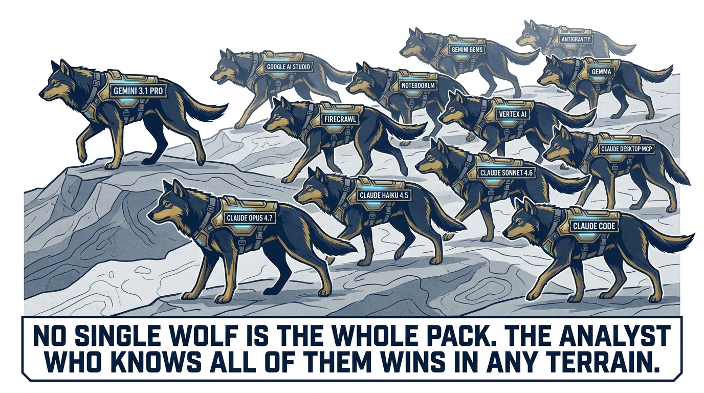The complete Lukos AI pack — Gemini, Claude, Gemma, Antigravity, NotebookLM, Vertex, Claude Code, LM Studio